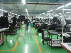 正奇塑料制品車間環氧地坪